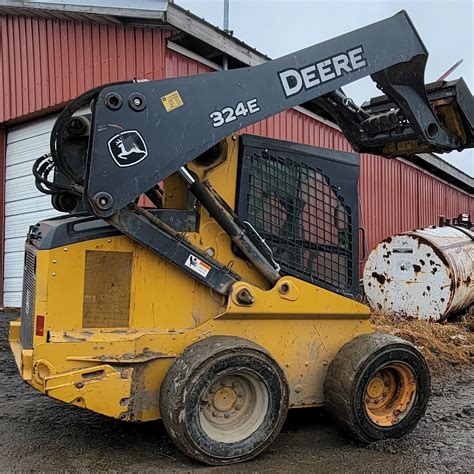 324e skid steer|john deere 324e for sale.